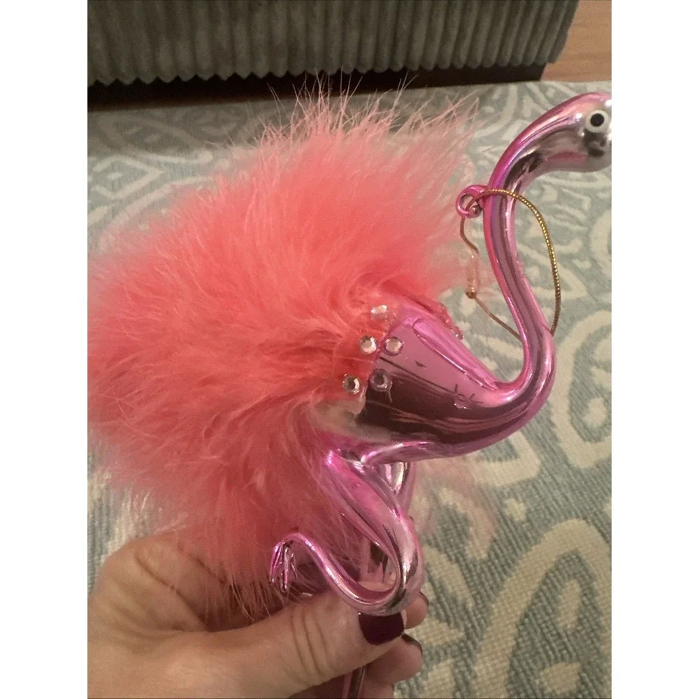 Flamingo Ornament Beach Swim Florida‎ Zoo Bird Pink Animal Island Cruise Barbie